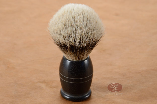 Shave Brush, Ebony with Silver Tip Badger (918285)
