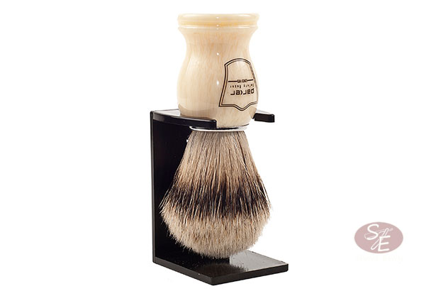 Silvertip Badger Shave Brush - Synthetic Ivory Handle (IHST)