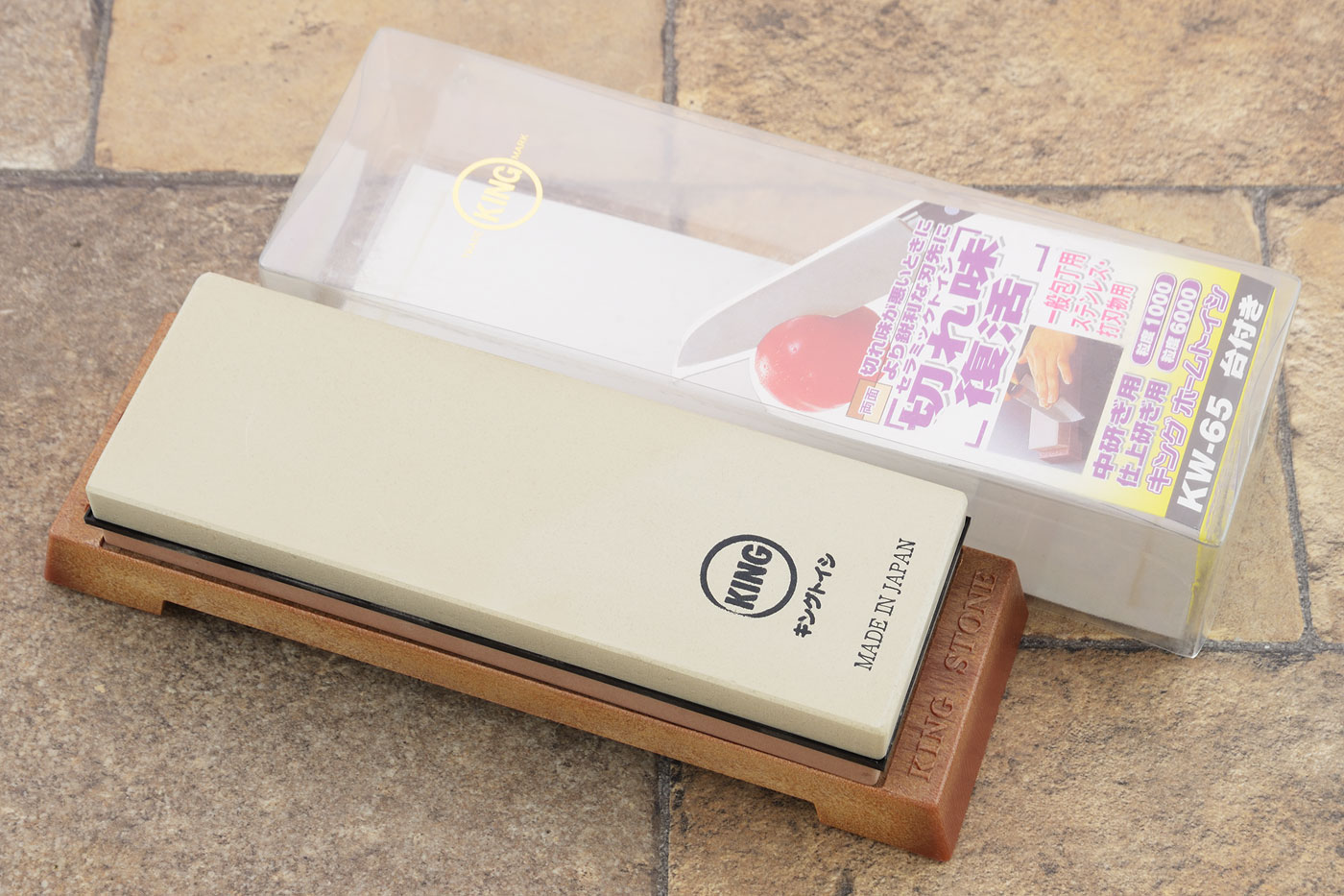 #1000/#6000 Grit Waterstone with Stand (KW-65)