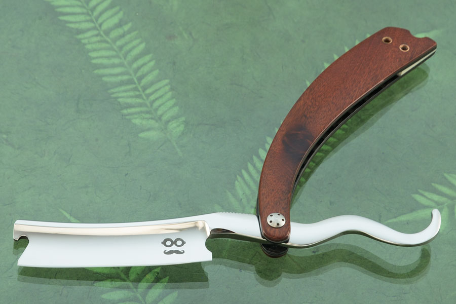 Straight Razor with Mopane