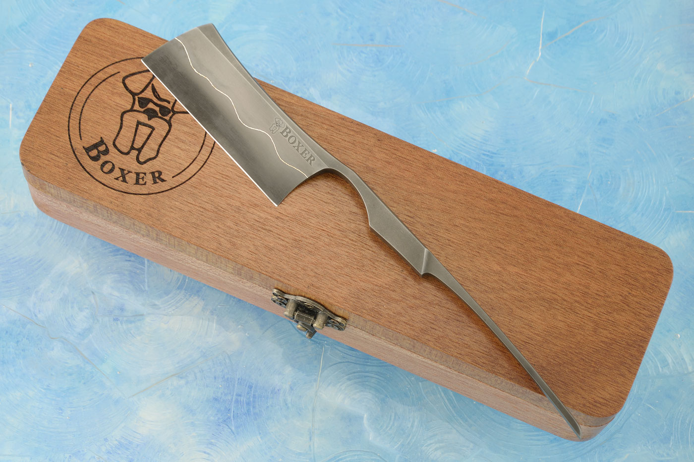 Japanese Style Straight Razor - Kamisori (7/8 French Point) - San Mai Aogami Super