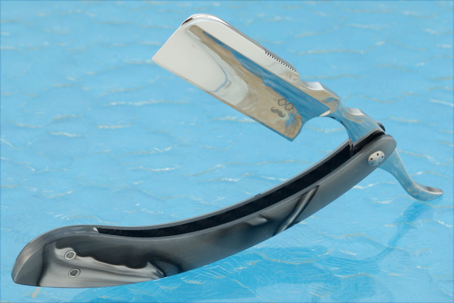 Straight Razor with Glow-in-the-Dark Kirinite - RWL-34 Stainless