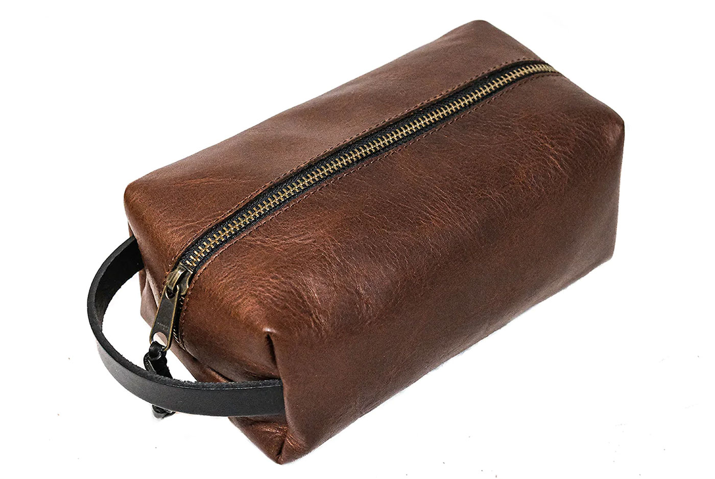 Leather Dopp Kit - Cognac (DK-OL-CO)