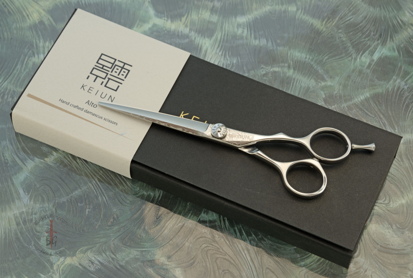 Alto (NY-60) Damascus Hair Shear