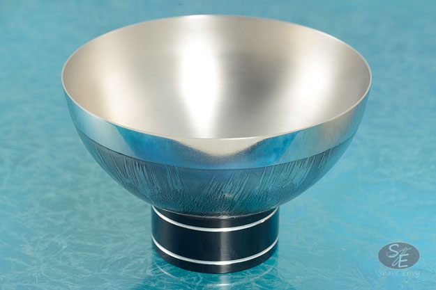 Shave Bowl with Etched Stainless and Cocobolo