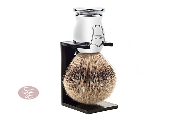 Silvertip Badger Shave Brush - Chrome Handle (CHST)