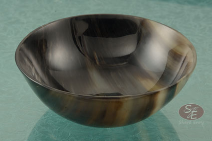 Shave Bowl - Genuine Ox Horn