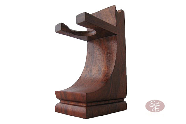 Razor and Brush Stand, Mission Style