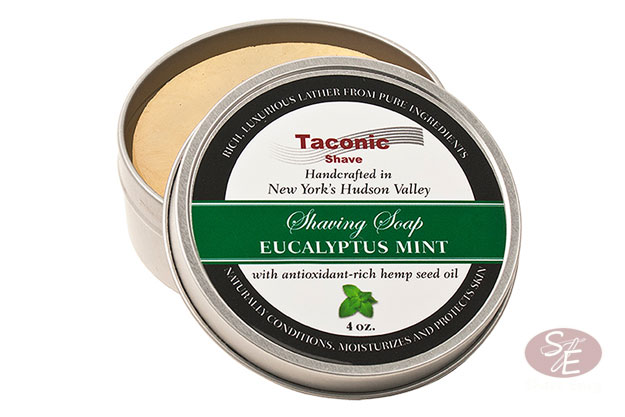 Shave Soap - Eucalyptus Mint with Hemp Seed Oil (4 oz)