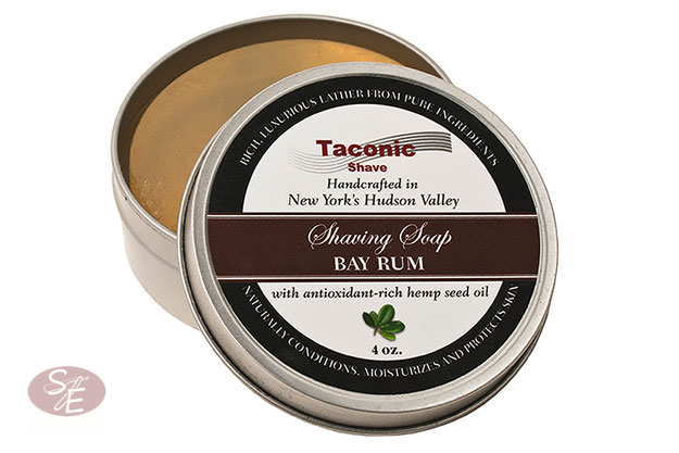 Shave Soap - Bay Rum with Hemp Seed Oil (4 oz)