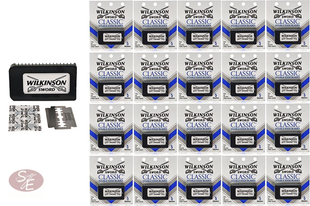 Classic Double Edge Safety Razor Blades (German) - 100 Pack