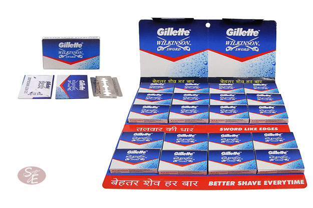 Gillette Wilkinson Sword Razor Blades - 100 Pack
